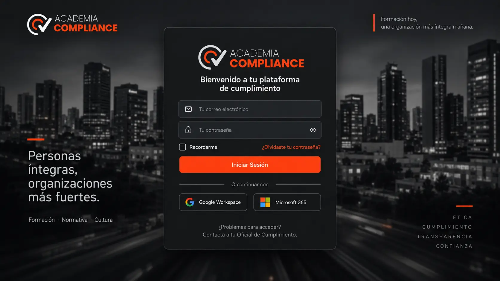 LOGIN / AUTENTICACIÓN